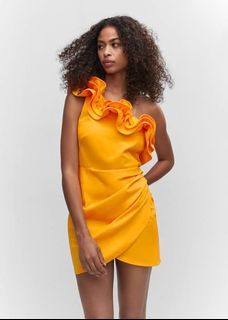 [FOR RENT] mango asymmetrical dress