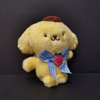 (Free Shipping) Sanrio Pompompurin Bag Charm (other tags: doll, yellow dog, stuffed toy, keychain, keyring, anik-anik)