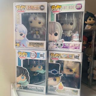 Funko POP! Sesshomaru, Yuki Fruits Basket, Muichiro Tokito, Sabo