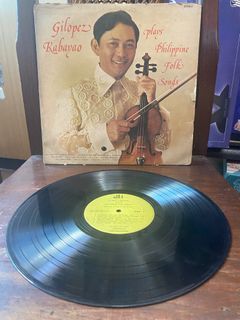 Gilopez Kabayao Plays Philippine Folk Songs / Corazon Pineda at the Piano - Philippines Original OPM Folk Classical Music Album Vinyl Plaka LP - VG