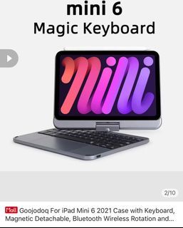 Goojodoq Magic Keyboard for Apple iPad Mini 6