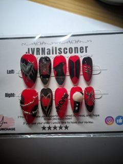 HOTS inspired Press-on Nails