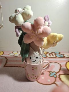Jelly Cat flower bouquet