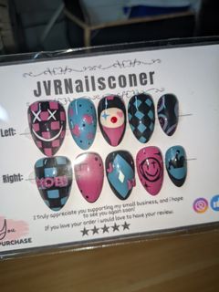 JHOPE inspired nails