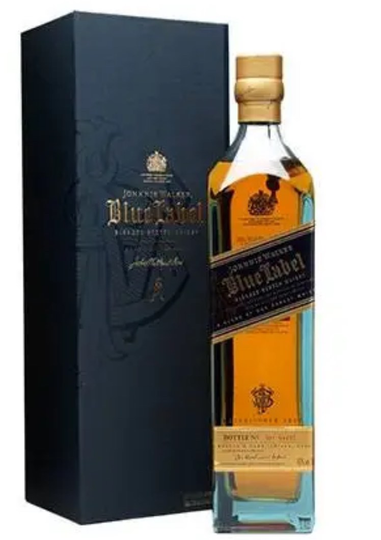 Johnny Walker Blue 1L, Food & Drinks, Beverages on Carousell
