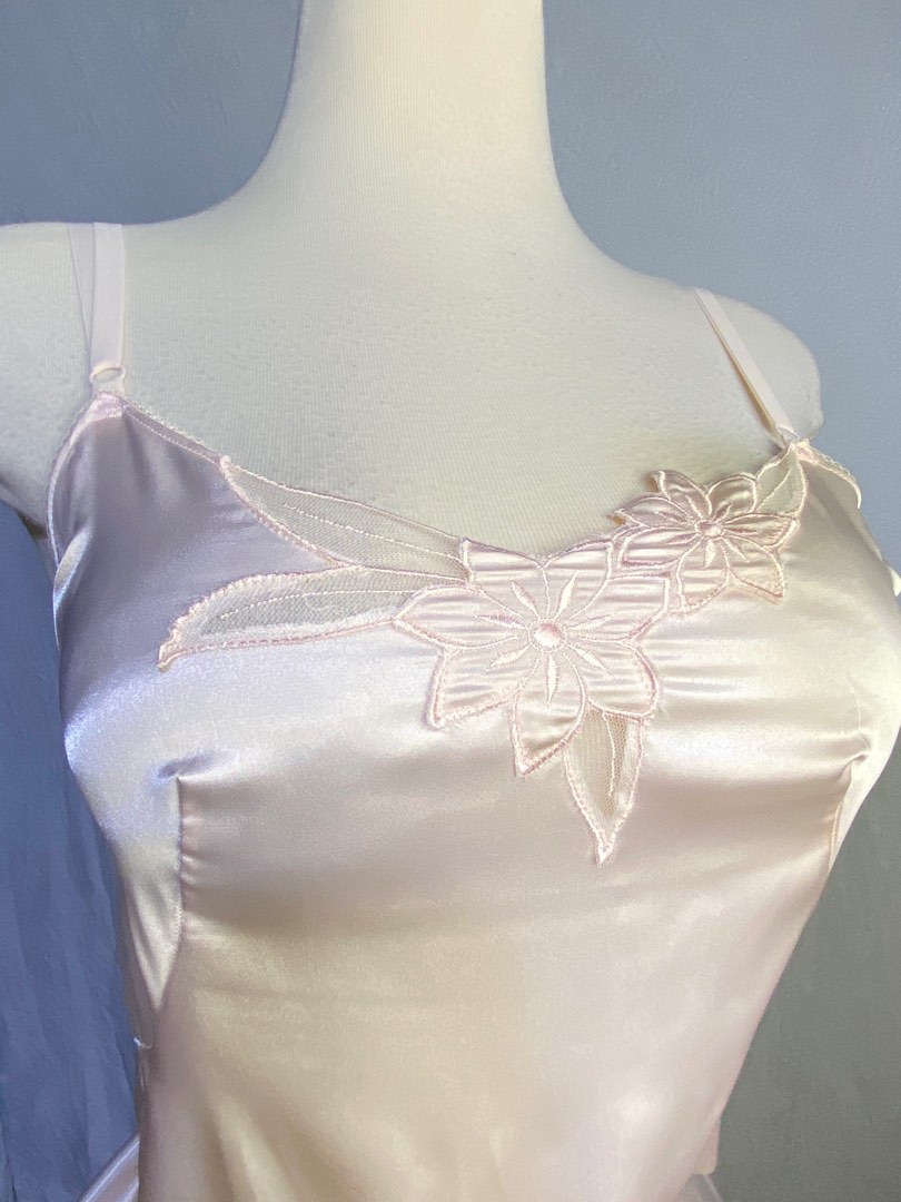 Classic Silk Top Pale Pink