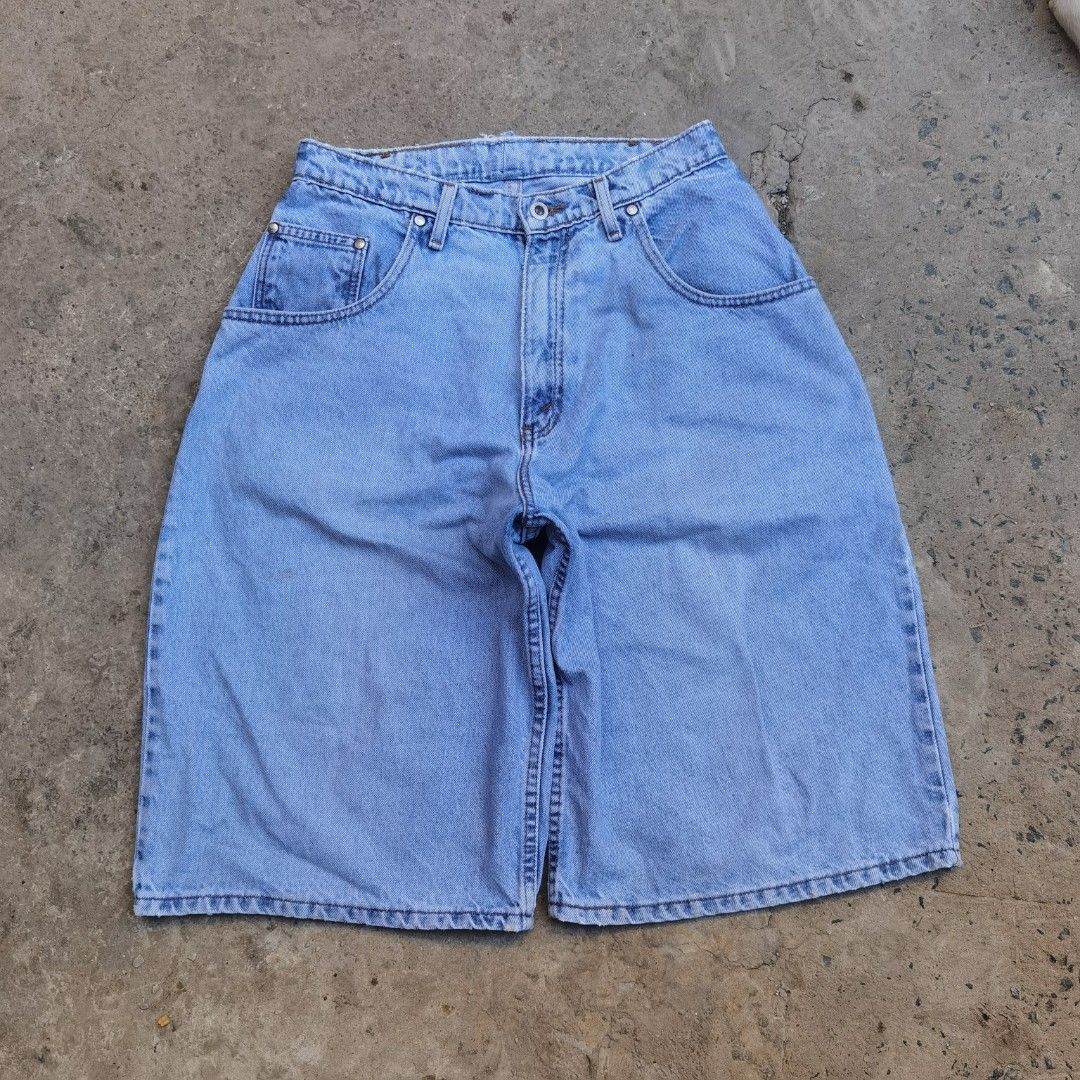 Long Jorts Light Washed (Category: Shorts) located in Taguig. Submitted by uniquethrft.spot (Listing ID 1365838260, Image 2). Description: +sf ⁉️PSG OUT⁉️ Levi's Silvertab Long Jorts (ALTERED WAISTLINE) SIZE 29 LENGTH 26 HEM 13 jnt courier 📩📩📩.