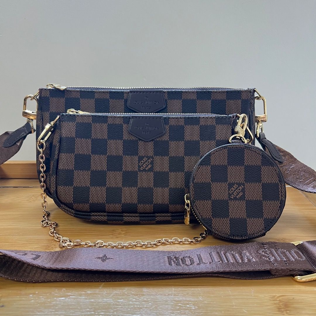 LV Multi Pochette Damier Bag (Category: Luxury Bags & Wallets) located in Antipolo. Submitted by mjlenihcpreloved (Listing ID 1338632732, Image 1). Description: .