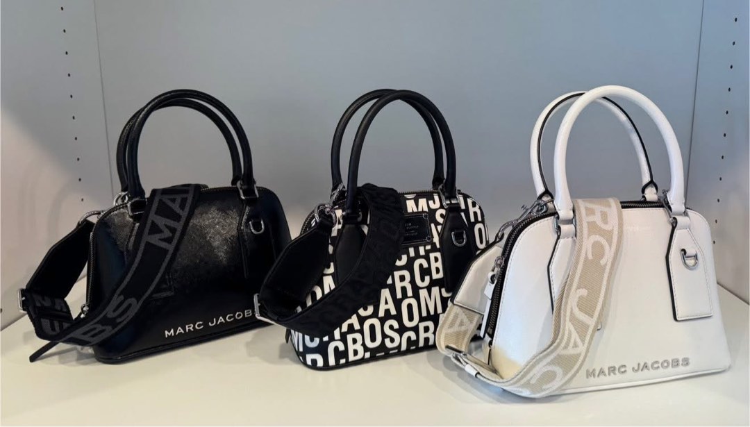 Marc Jacob Small Dome, Luxury, Bags & Wallets on Carousell