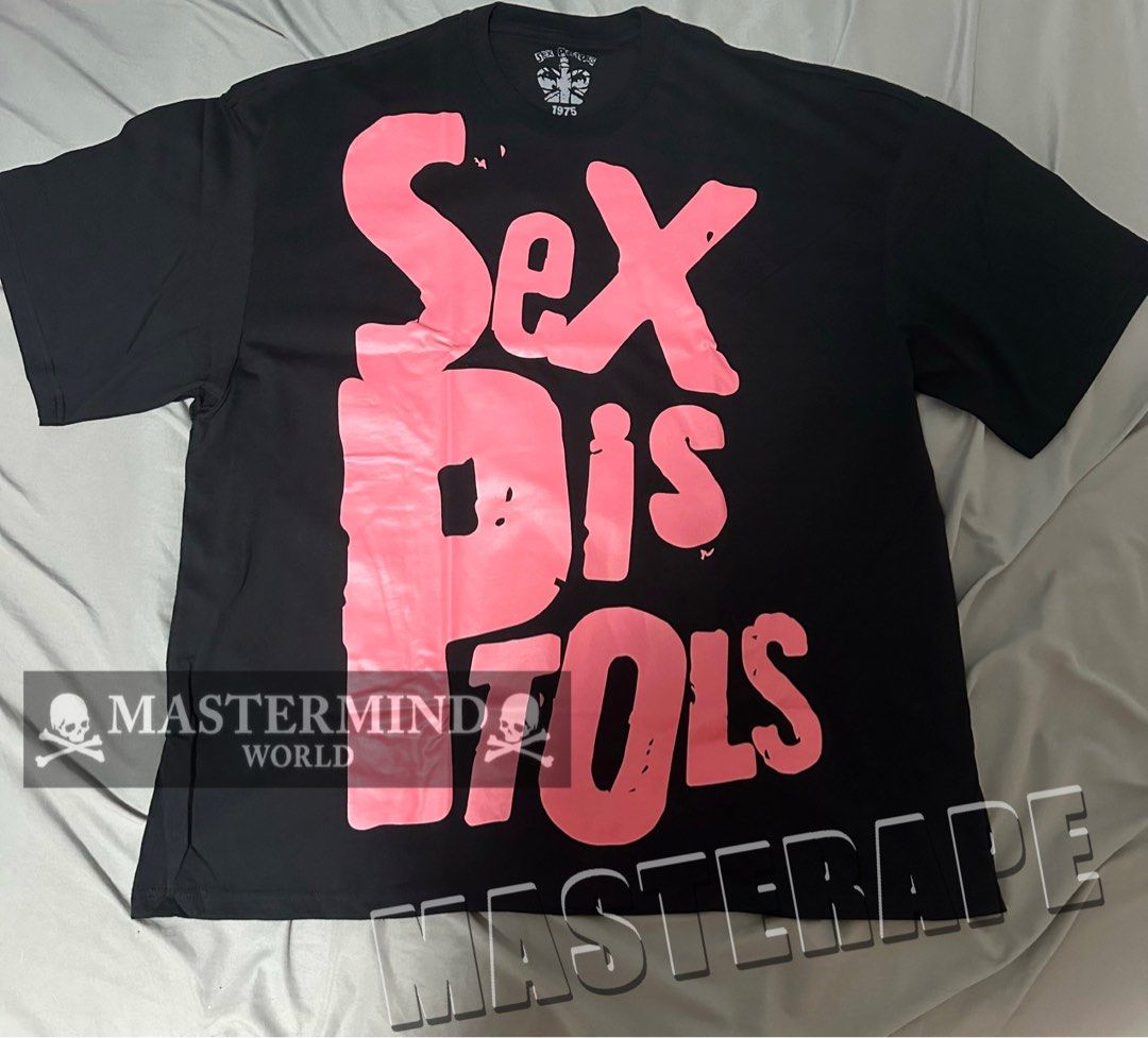 MASTERMIND WORLD SEX PISTOLS ロングスリーブT Mastermind WORLD x Sex Pistols Mens Longsleeve Tee – Extra Butter