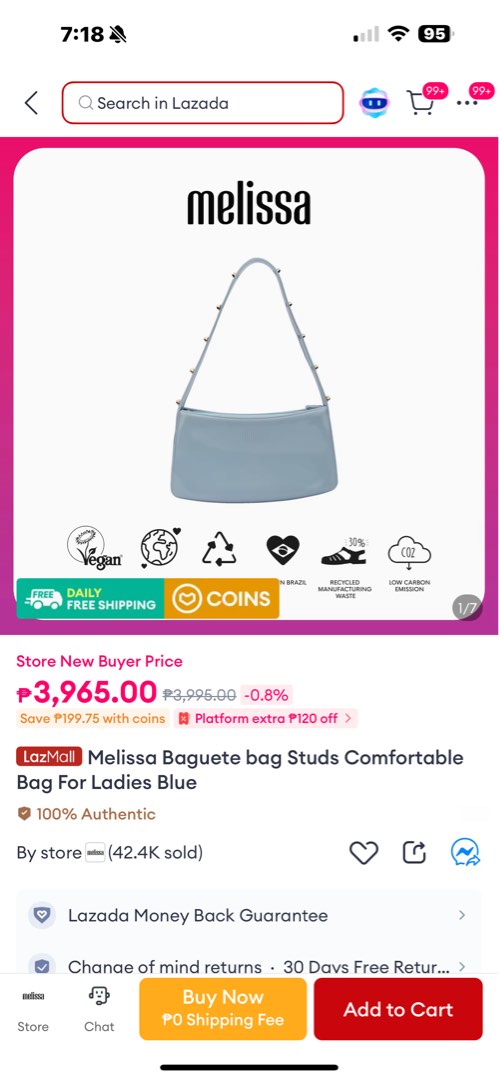 Melissa Tote Bag Pearl