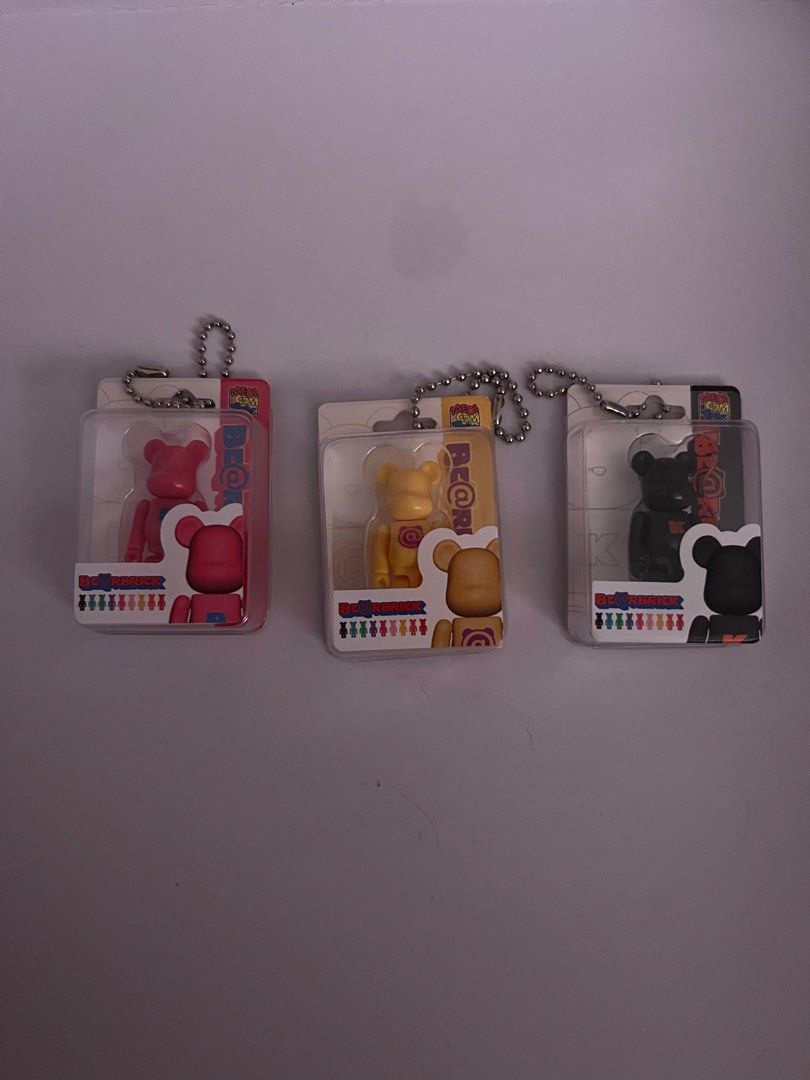 mini bearbrick keychain (Category: Designer & Blind Box Toys) located in Caloocan City. Submitted by thrifty_swag (Listing ID 1365890807, Image 1). Description: 250 each original from japan.