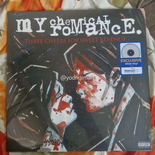 My Chemical Romace Three Cheers For Sweet Revenge Walmart White Vinyl Exclusive