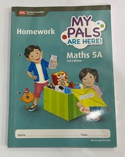 My Pals are Here Math Homework 5A