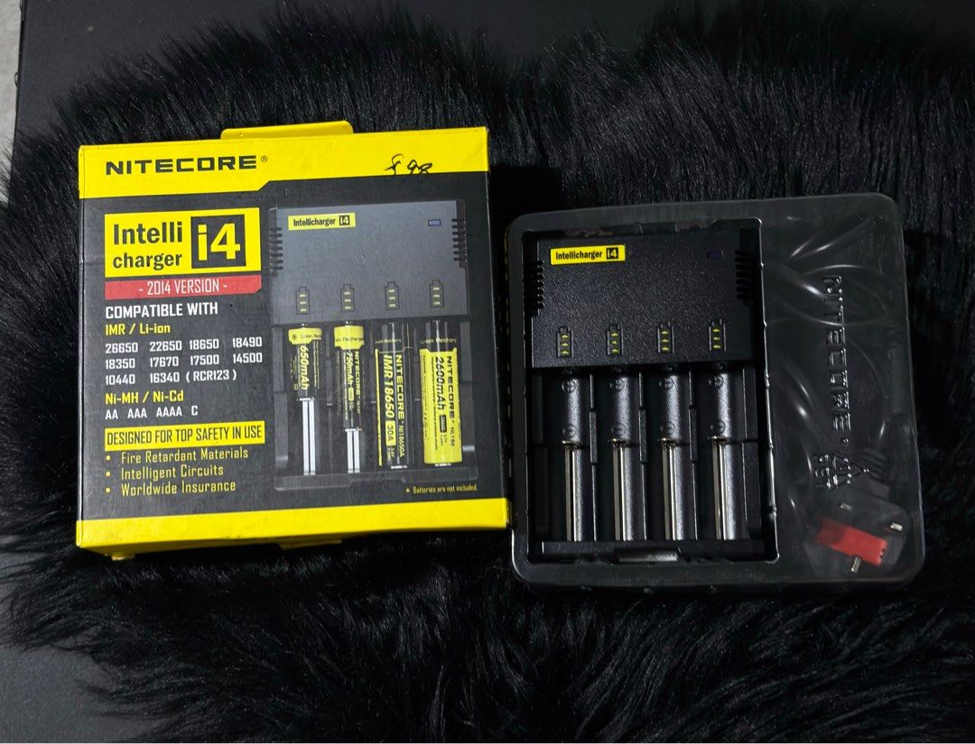 New Nitecore Intellicharger I4 (Category: Batteries & Chargers) located in Paranaque City. Submitted by dalle_closet (Listing ID 1365984456, Image 1). Description: Brandnew pa Battery charger.
