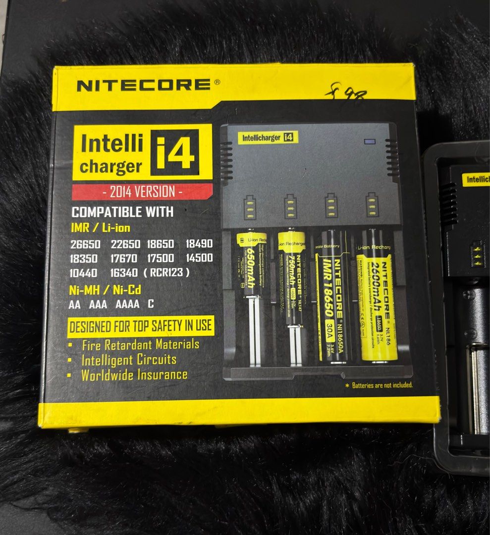 New Nitecore Intellicharger I4 (Category: Batteries & Chargers) located in Paranaque City. Submitted by dalle_closet (Listing ID 1365984456, Image 2). Description: Brandnew pa Battery charger.