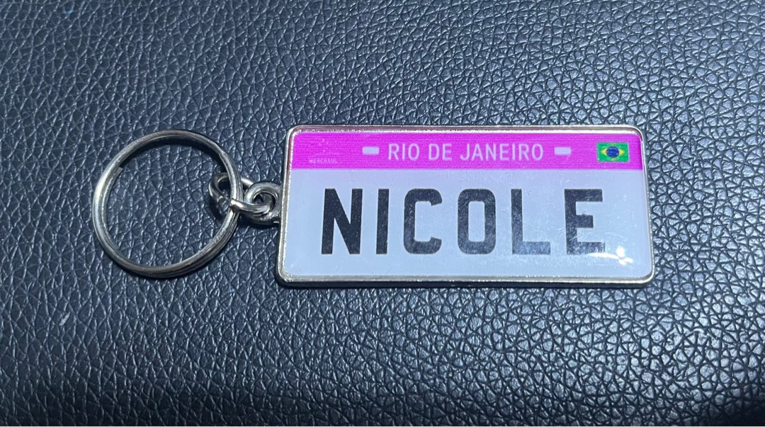 Nicole Rio De Janeiro Keychain, Women's Fashion, Bags & Wallets, Purses ...