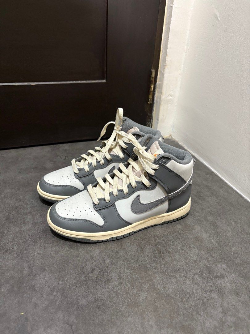 Nike Dunk High Retro SE (Category: Sneakers) located in Quezon City. Submitted by shop_angela (Listing ID 1365906572, Image 2). Description: Nike Dunk High Retro SE - Original - Very Good Condition: 9.5/10 - Size: Mens US 7 - Rarely used - No heel drag - No box included - No paper bag included - Price still negotiable - RFS: Decluttering - Double check before purchase - Buyer will cover the shipping fee - Message for further inquiries - No Refund