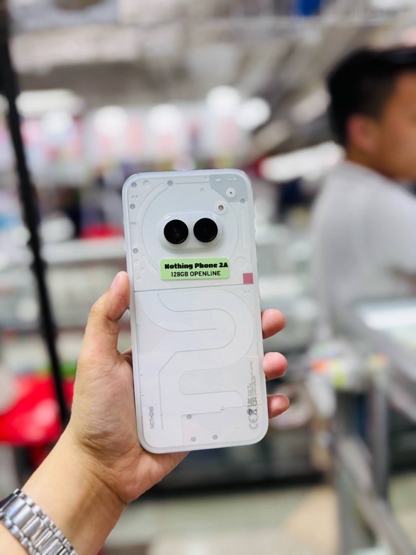 Nothing Phone 2a 128GB Openline 99%smooth No issues Complete with box (Category: Android Others) located in San Juan City. Submitted by saabangadgetshop (Listing ID 1365862819, Image 1). Description: Onhand | Pre-owned Nothing Phone 2a 5G 128GB OPENLINE NO HIDDEN ISSUES NO HISTORY OF REPAIR 99%Smooth TEST TO SAWA RESET ALL YOU WANT TEST ALL YOU WANT NOT REFURBISHED AUTHENTIC PHONE ALL WORKING (FREE 3UTOOLS) iPhones iPads only 🆓Freebies ✅Charger 