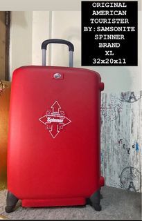 ORIGINAL AMERICAN TOURISTER BY:SAMSONITE BRAND  XL SIZE LUGGAGE