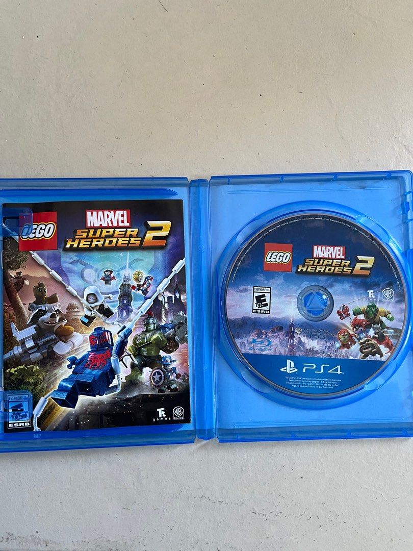 PS4 Lego Marvel Super Heroes 2 (Category: PlayStation) located in Quezon City. Submitted by pau_h (Listing ID 1365841161, Image 2). Description: PS4 Lego Marvel Super Heroes 2 Good condition / no issue Mandaluyong area.