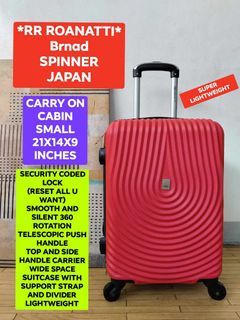 RR RONNATTI BRAND SPINNER LUGGAGE