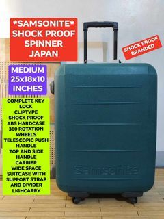 SAMSONITE SHOCKPROOF SPINNER LUGGAGE