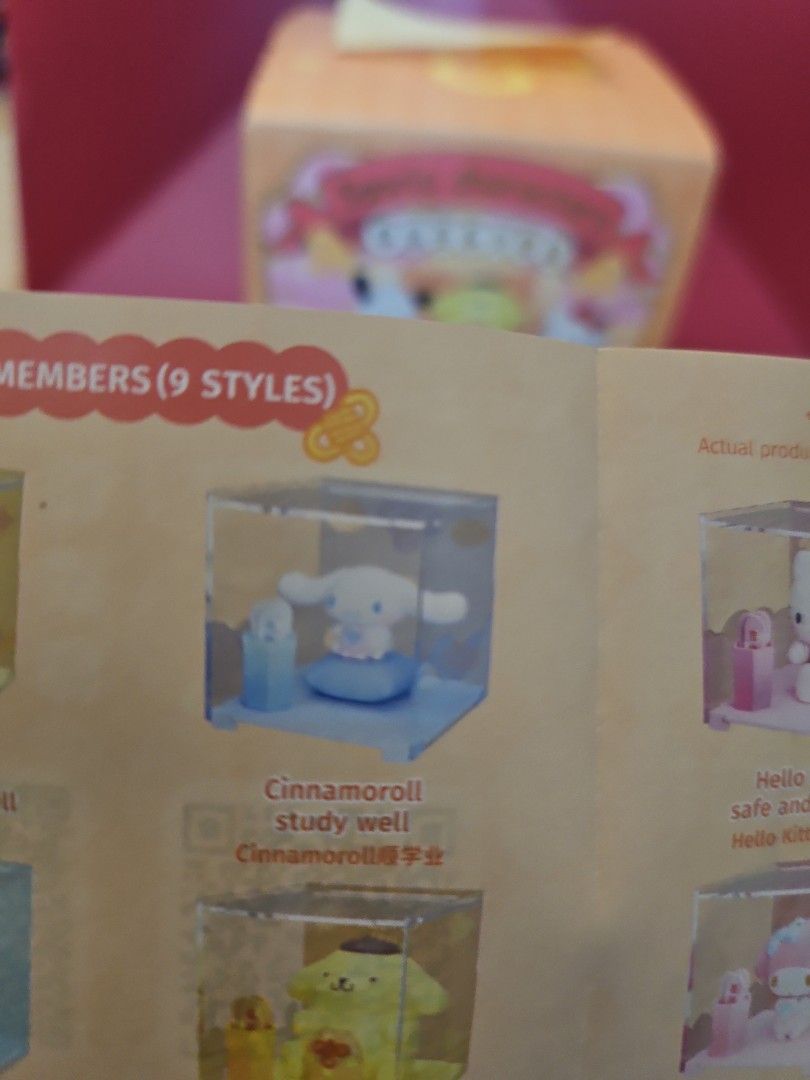 Sanrio Lucky Signing Cinamoroll Blind box (Category: Designer & Blind Box Toys) located in Makati City. Submitted by agm41 (Listing ID 1365935030, Image 2). Description: Sanrio Lucky Signing Cinamoroll Blind box.