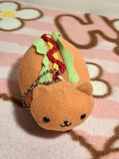 San-x Nyan Nyan Nyanko cat hotdog charm