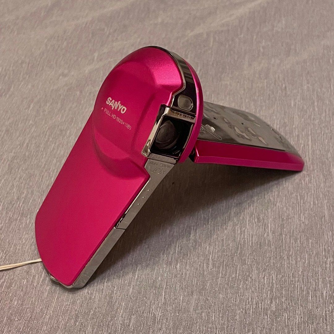 Sanyo Xacti VPC-CS1 Pink, Photography, Video Cameras on