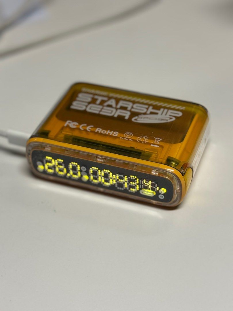 Shargeek/Sharge Starship Seer 10000mAh Powerbank 35W Portable Charger Fast Charging Power Bank with Digital Clock62865819724418113