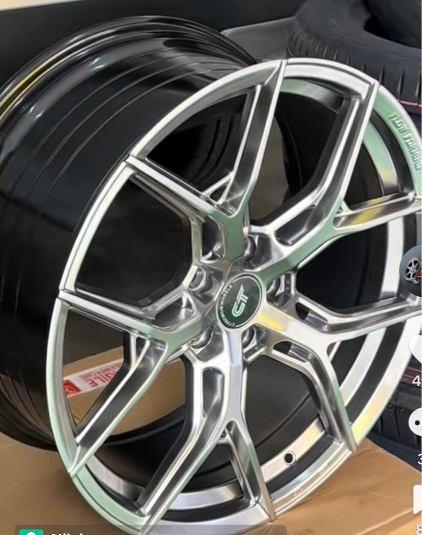 Sport Rim Ls Sports Rim Set with Tyre, Auto Accessories on Carousell