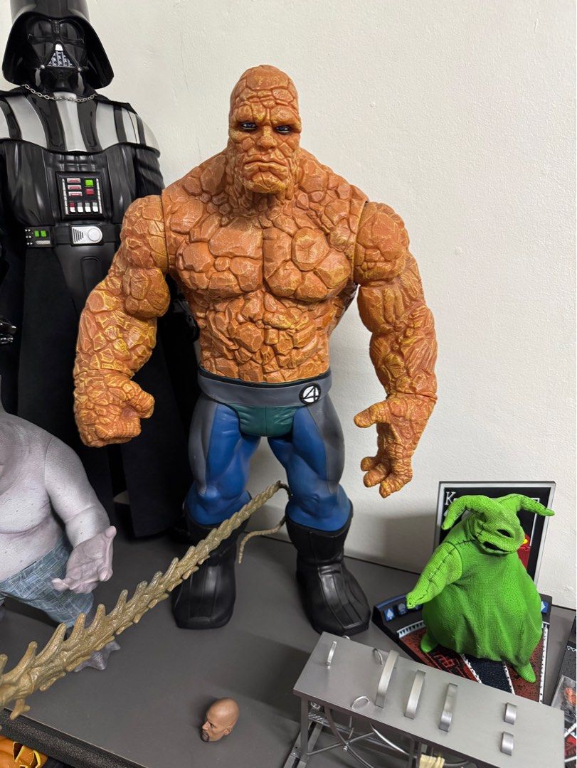 The Thing Marvel Fantastic 4 (Category: Figurines & Statues) located in Pasig City. Submitted by lyledizon (Listing ID 1366007281, Image 1). Description: The Thing Marvel Fantastic 4 RARE Good Condition Good Joints Big Figure PM for more details .
