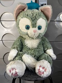 Tokyo Disney Sea Limited Duffy Bear and Friends Gelatoni The Cat Jumbo Lifesize Plush/Stuffed Toy