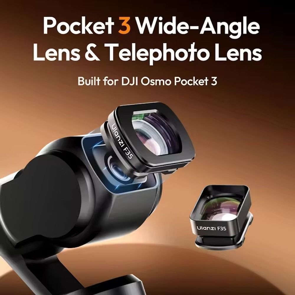 Ulanzi F35 C050 放大望远镜头 适用于 DJI Osmo Pocket 362863834972673111