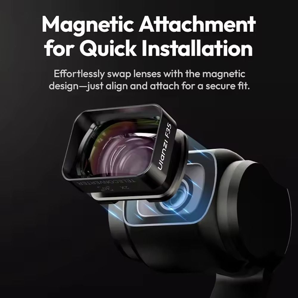 Ulanzi F35 C050 放大望远镜头 适用于 DJI Osmo Pocket 362863834972673114