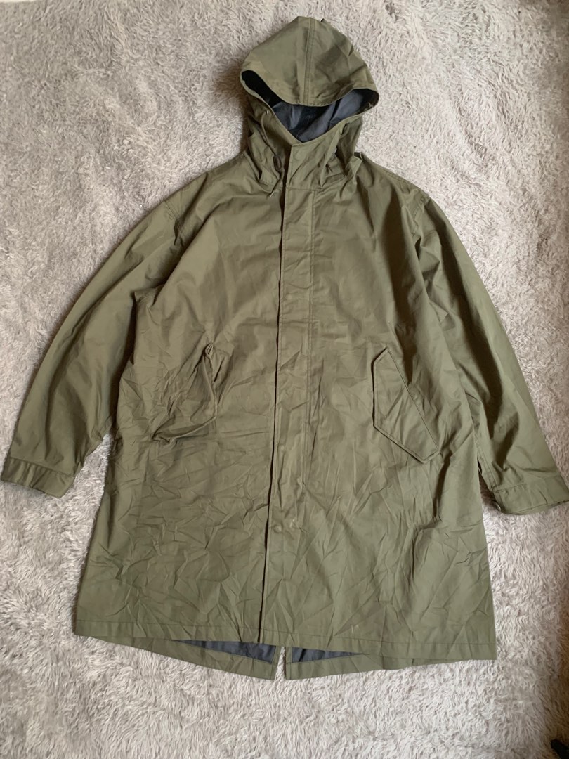 Uniqlo blocktech fistail parka jacket m51 m65 ma1 gorpcore stray