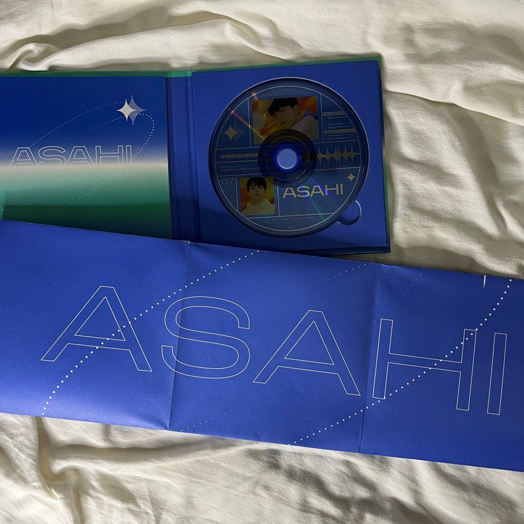 [UNSEALED] TREASURE - The Second Step : Chapter One (Asahi Digipack Ver.) (Category: CDs & DVDs) located in Quezon City. Submitted by oddatellier (Listing ID 1365882059, Image 3). Description: inclusions: - booklet - CD - folded poster - freebies ! dm me for more info .