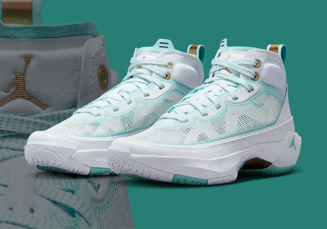 正品US10.5 NIKE Air Jordan XXXVII GUO PF 37 AJ37 DV0921-173