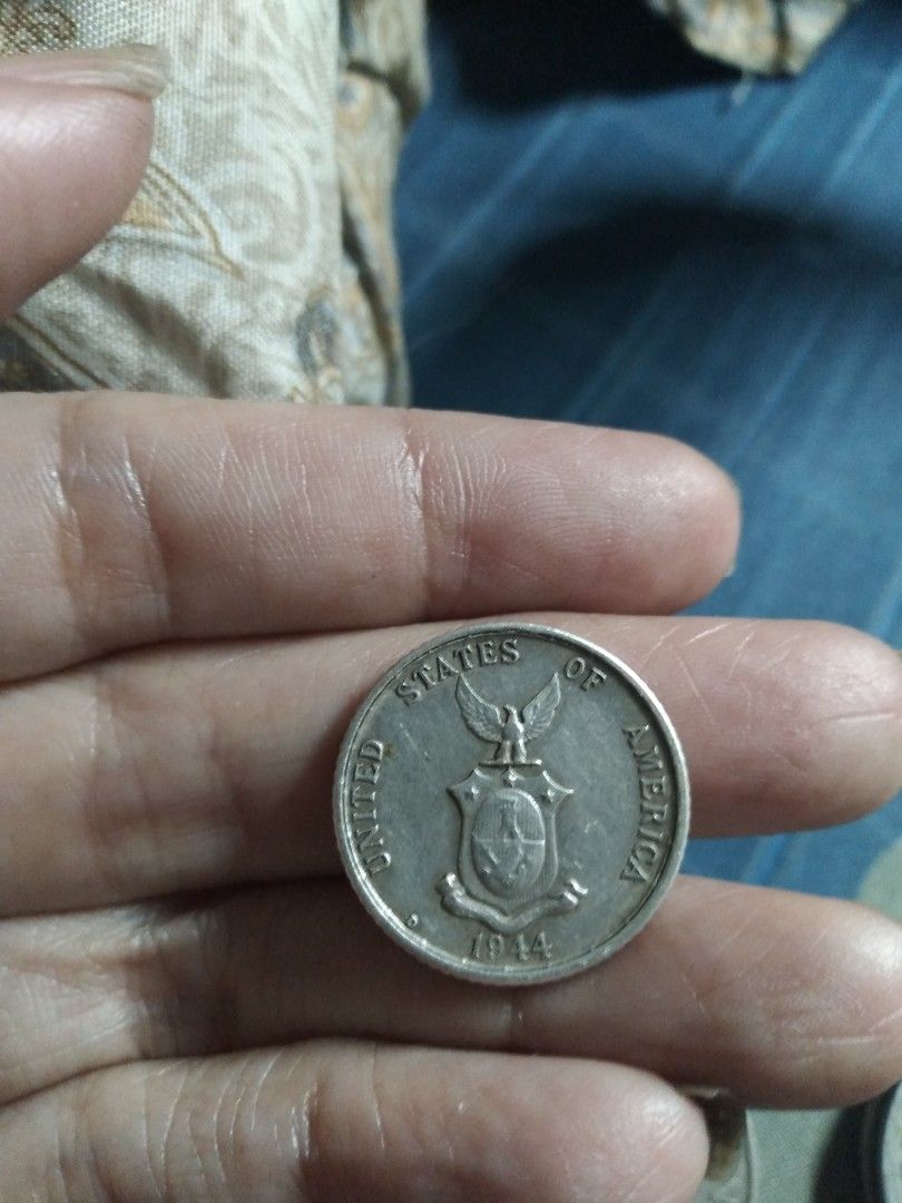 1944 twenty centavos coin (Category: Currency) located in Quezon City. Submitted by nette69 (Listing ID 1366119422, Image 2). Description: what u see is what u get other coins avlb pls check my listings.