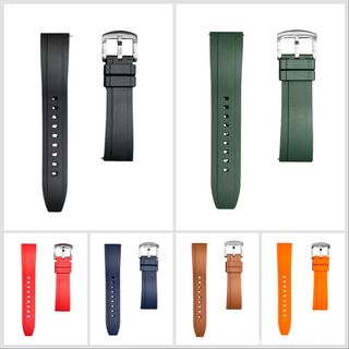尖沙咀門市交收或郵寄☎️📍20/22/24mm FKM橡膠錶帶 FKM rubber watch strap 價錢 :$25064221970259585110