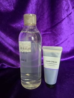 全新  Muji 無印 化妝水＆手霜64216187512706110