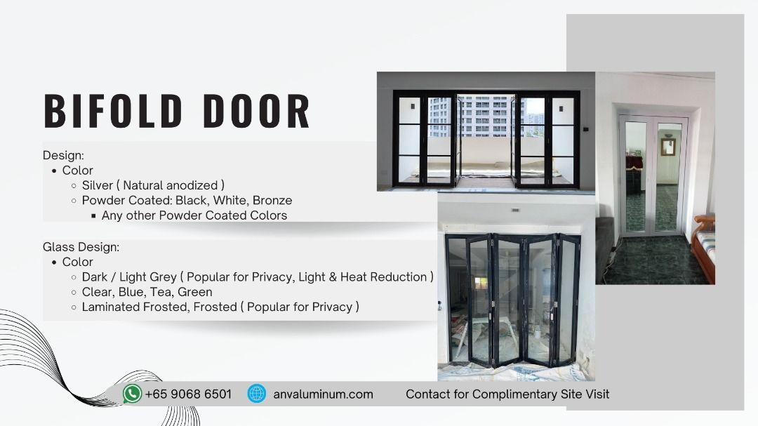Aluminium Bifold Door62863075565571111