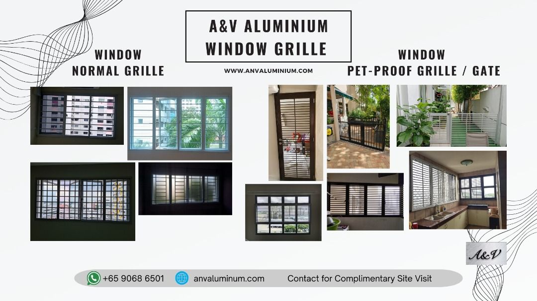 Aluminium Window Grille628530679159071126