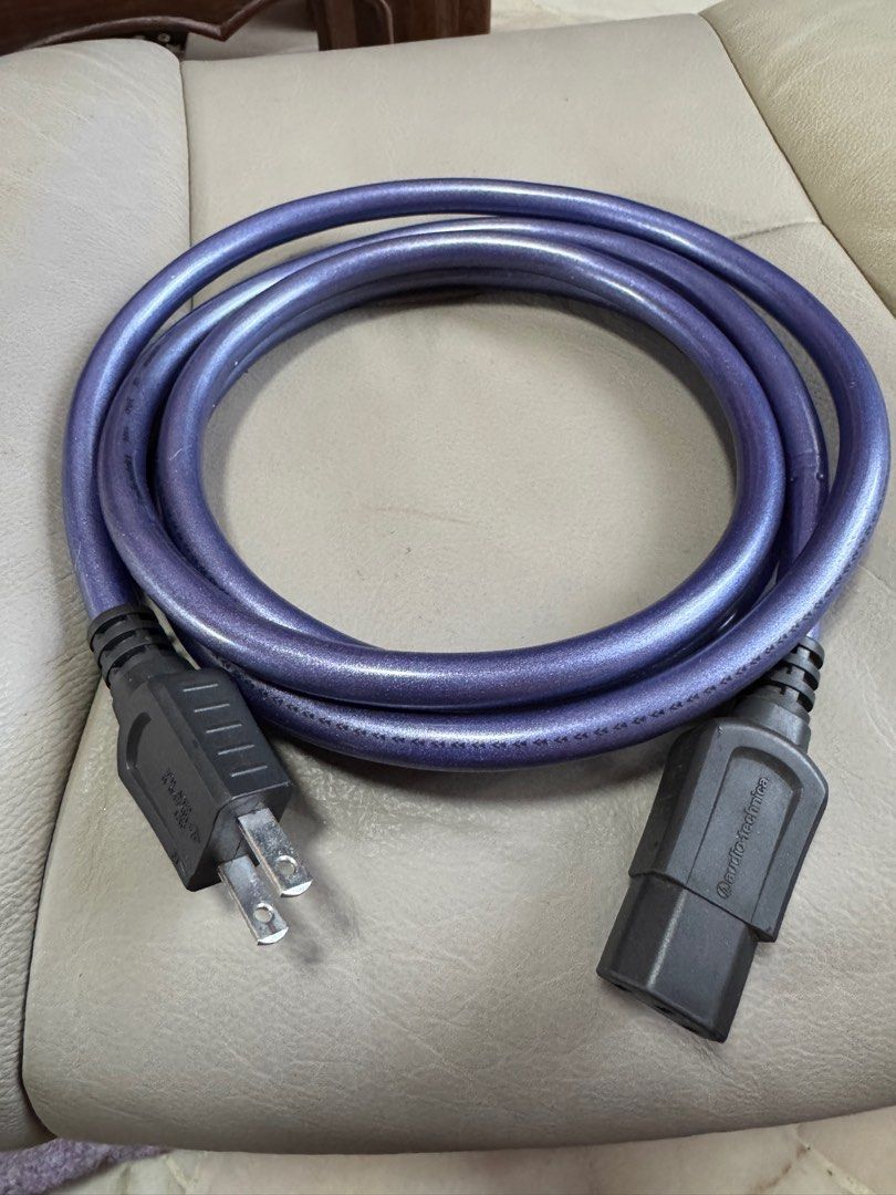 Audio Technica Power Cord (Category: Other Audio Equipment) located in Singapore. Submitted by franlu (Listing ID 1366099901, Image 3). Description: length 2meters..