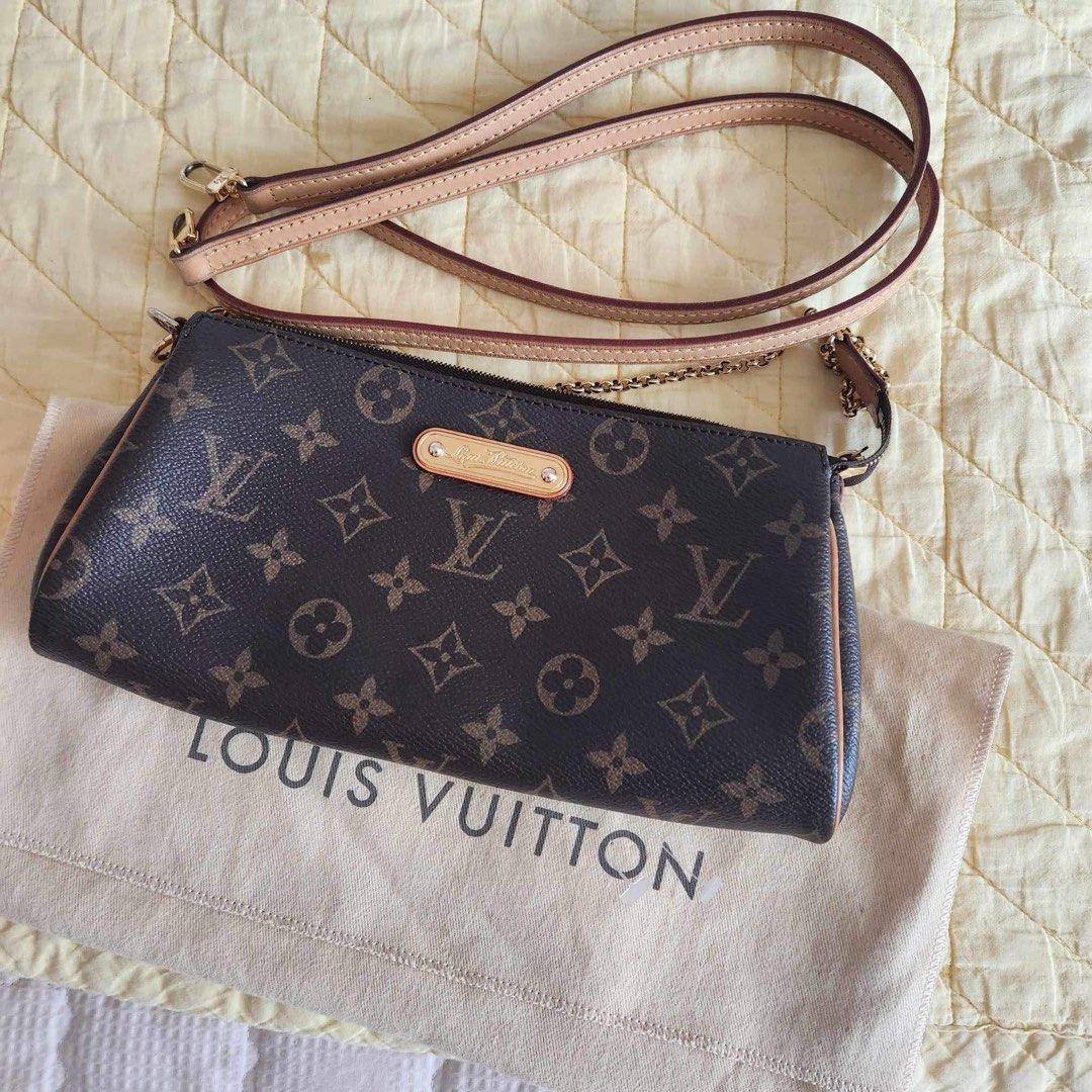 Authentic LV Eva (Category: Luxury Bags & Wallets) located in Makati City. Submitted by clarinelli (Listing ID 1366172457, Image 1). Description: Personal use Rank A With dustbag, no box Message me for more photos.