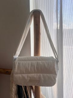 BEYOND THE VINES | Mini Poofy Bag (white)