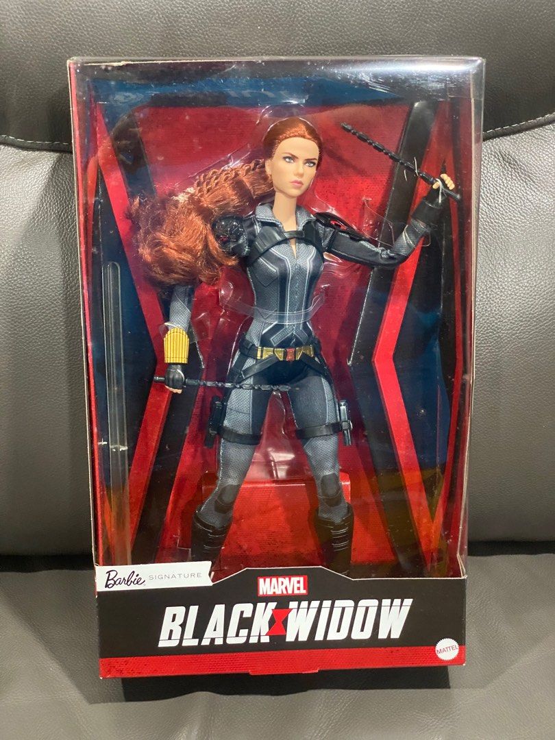 Black Widow Barbie Mattel (Category: Figurines & Statues) located in Santa Rosa. Submitted by bumfinds (Listing ID 1366107904, Image 2). Description: NRFB.