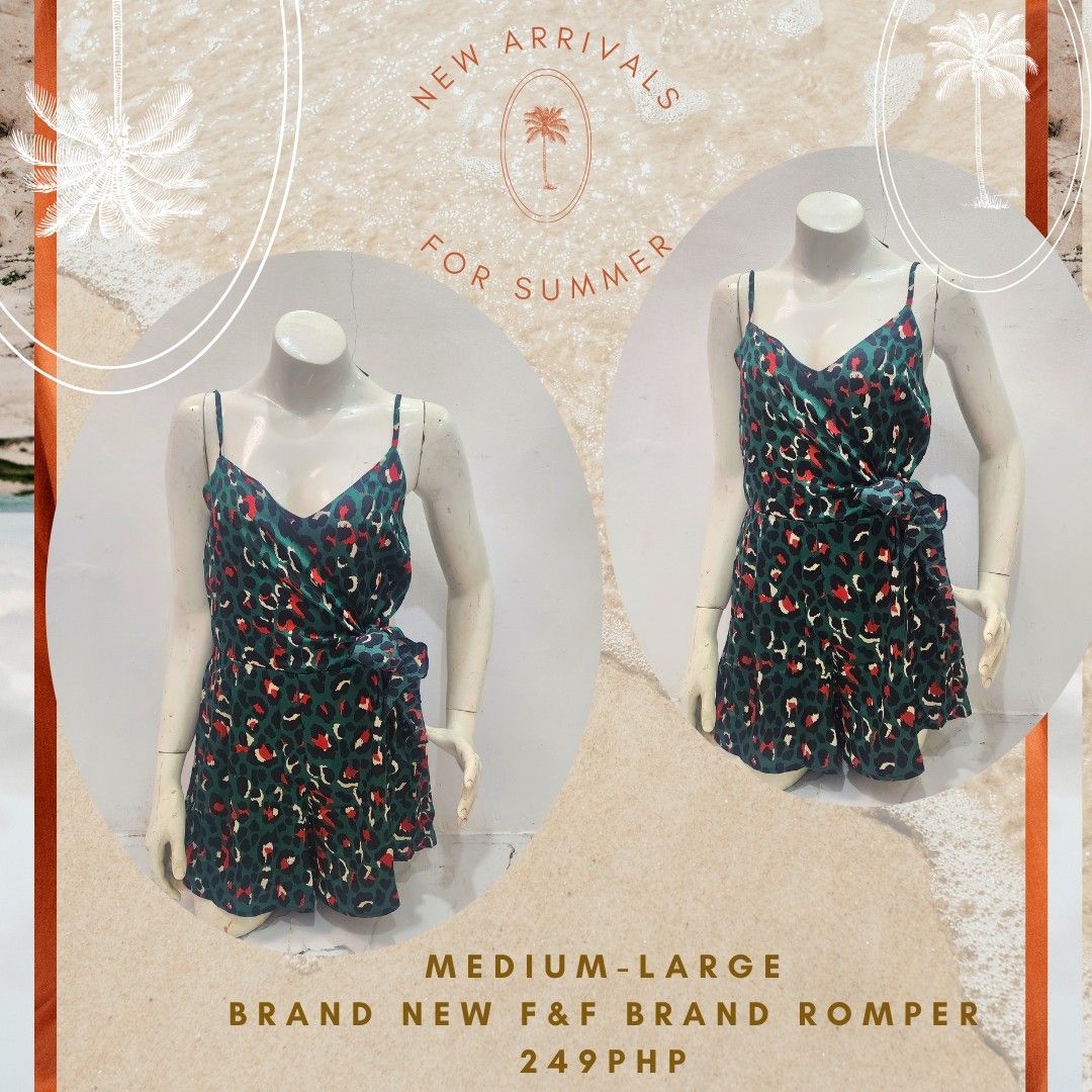 Brand new Romper and dresses (Category: Dresses) located in Angono. Submitted by 082807 (Listing ID 1366178772, Image 3). Description: details posted each pic we can do meetup within Angono Rizal. outside angono via lalamove. Payment first ty.