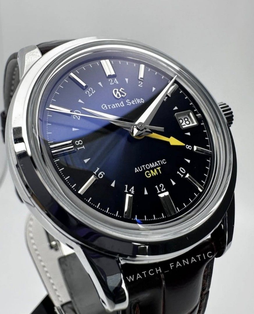 [BUILD] Seiko GS GMT black dial mod watch, Men's Fashion, Watches ...